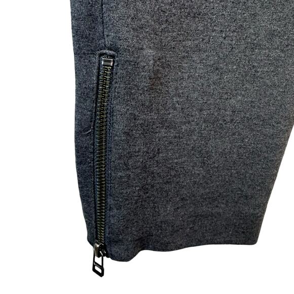 ATM Anthony Thomas Melillo Slim Stretch Cargo Ponte Pants Gray Womens Sz 0 NWOT - Picture 5 of 9